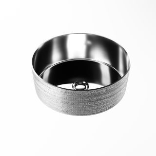 Раковина Grossman Color 35см серебро GR-5020SS